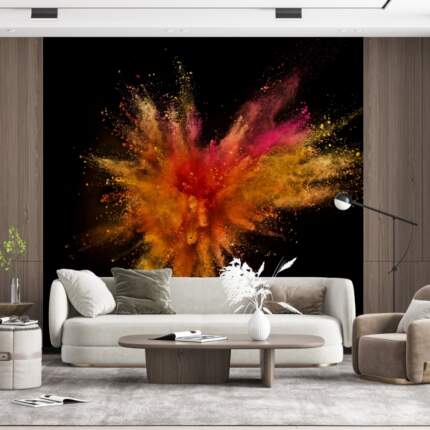 Colored Powder Explosion Isolated On Black Background Freeze Motion 10323421 Colored Powder Explosion Isolated On Black Background Freeze Motion 10323421