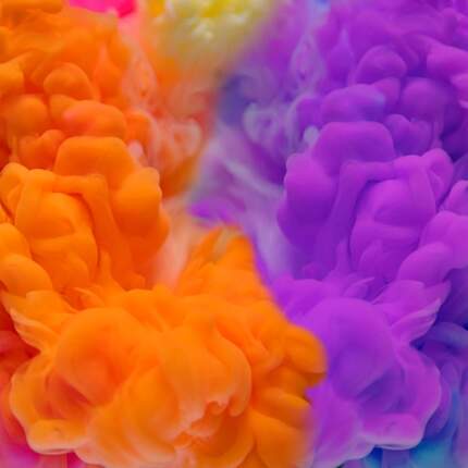 Digital Print Abstract colors drop to the water_117589970 Digital Print Abstract colors drop to the water_117589970