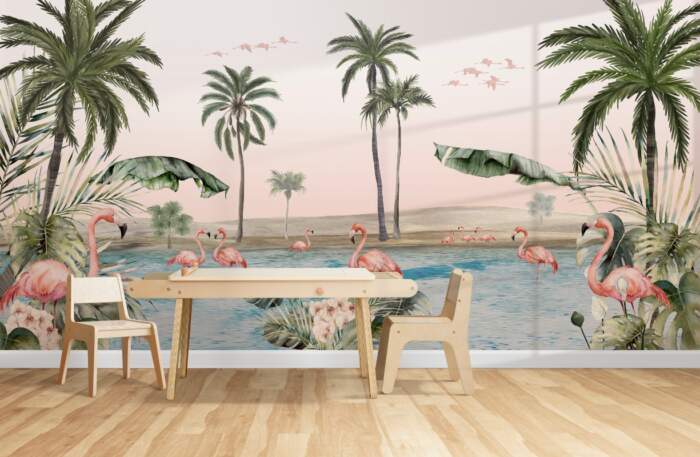 Flamingo Oasis Room Scene Flamingo Oasis Room Scene