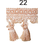 FRINGES 183 70mm - Per Meter Color : 22