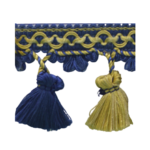 FRINGES 1835 TASSEL FRINGES 65mm -Per Meter Color No : 558