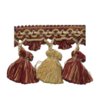 FRINGES 1835 TASSEL FRINGES 65mm -Per Meter Color No : 7006