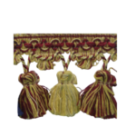 FRINGES 1835 TASSEL FRINGES 65mm -Per Meter Color No : 7029