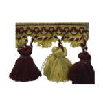 FRINGES 1835 TASSEL FRINGES 65mm -Per Meter Color No : 7147