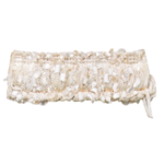 RUCHE 3293 CHENNILLE 40mm - Per Meter Color : CREAM