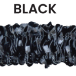 RUCHE 3293 CHENNILLE 40mm - Per Meter Color : BLACK