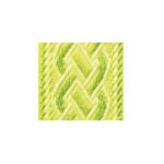 JACQUARD BORDER 431 1.5"  40mm - Per Meter Color : 016