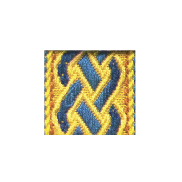 ACC 431-6 JACQUARD BORDER 431 1.5" 40mm - Per Meter Color : 006 - Image 1