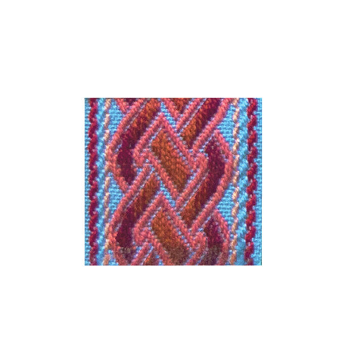 ACC 431-9 JACQUARD BORDER 431 1.5" 40mm - Per Meter Color : 009 - Image 1