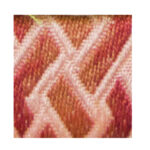 JACQUARD BORDER 432 - 2.25" 55mm - Per Meter Color : 017