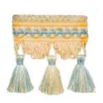 FRINGES G407 BRAID WITH FRINGES 95mm - Per Meter Color No : 15