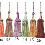 KEY TASSEL KT54 POM-POM 280mm - Per Pcs Various Color