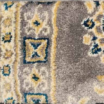Malyka Zaki Grey Mosque Carpet