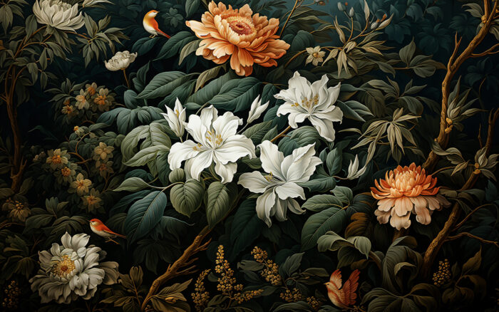 CANVAS-FLOWER-1001 Canvas Print - Flower 1017 - Image 2