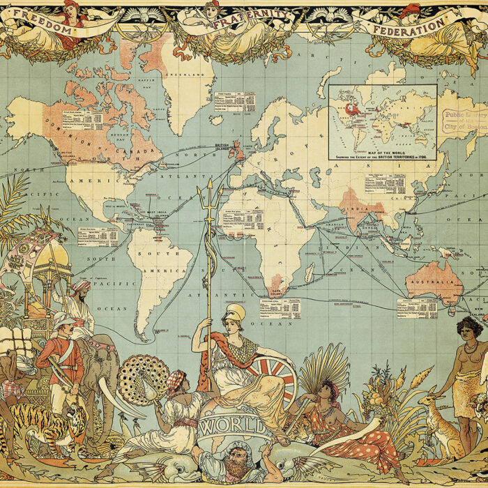 Vintage Maps Canvas Print - Maps 1009 - Image 2