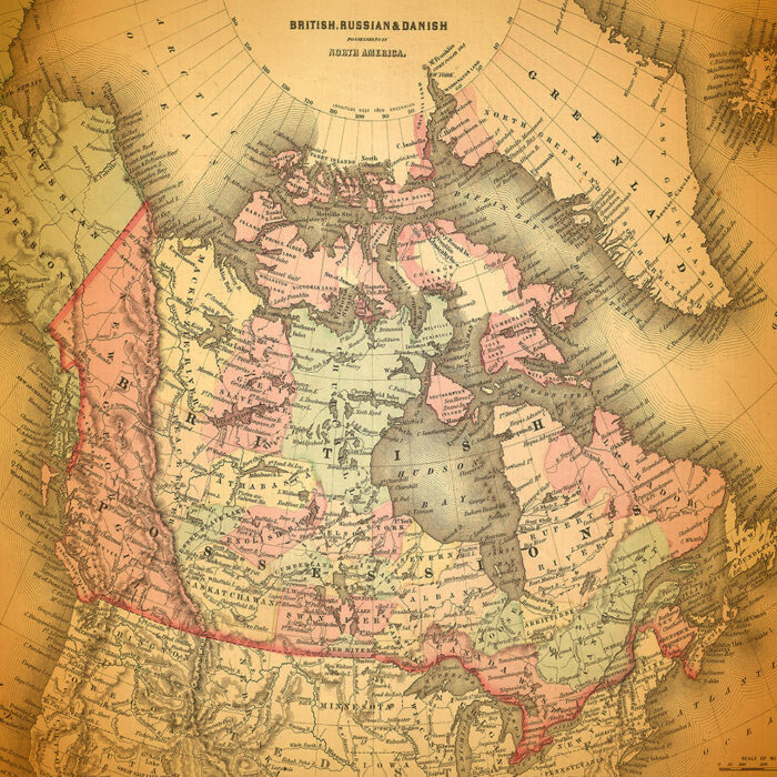 Vintage Maps Canvas Print - Maps 1010 - Image 2