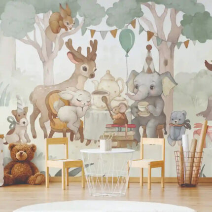 ENCHANTED-TEA-TIME-MURAL-8801-152-room