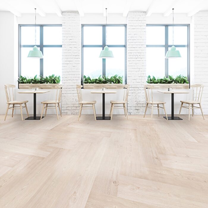 Brick Cafe With Wooden Chairs Brick Cafe With Wooden Chairs