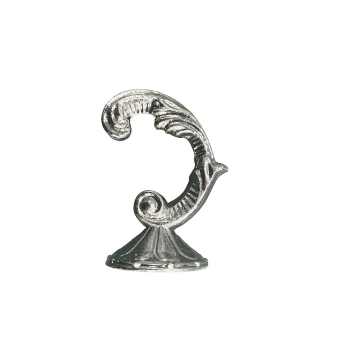 BHOOK-SILVER TASSEL HOOK B-HOOK 50mm SILVER COLOR  - Per Pair - Image 1