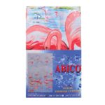 SHOWER CURTAIN HIGH QUALITY (180cm x 180cm) Flamingo