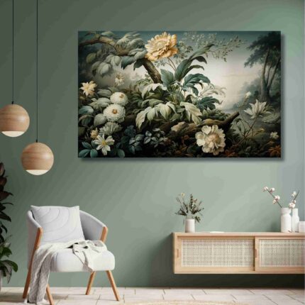 Custom Canvas Frame Flowers 1009 Custom Canvas Frame Flowers 1009