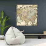 Canvas Print - Maps 1008