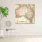 Canvas Print - Maps 1012